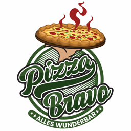 Pizza Bravo logo.